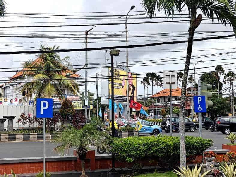 the JI Bypass Road in Sanur near the McDonalds
