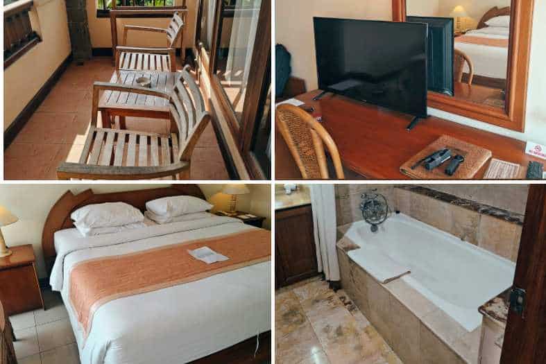 our room at the parigata resort