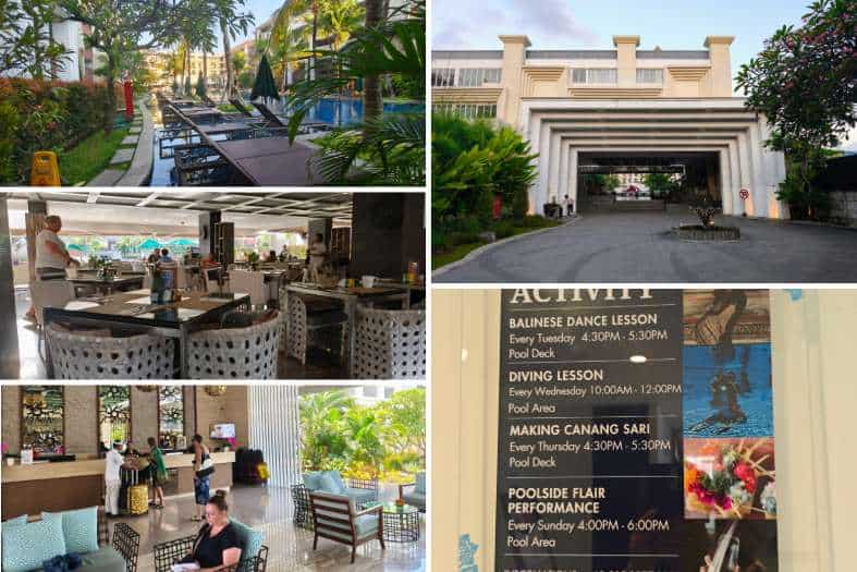 different scenes from sanur Resort Watujimbar