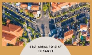 a bust intersection in Sanur Bali